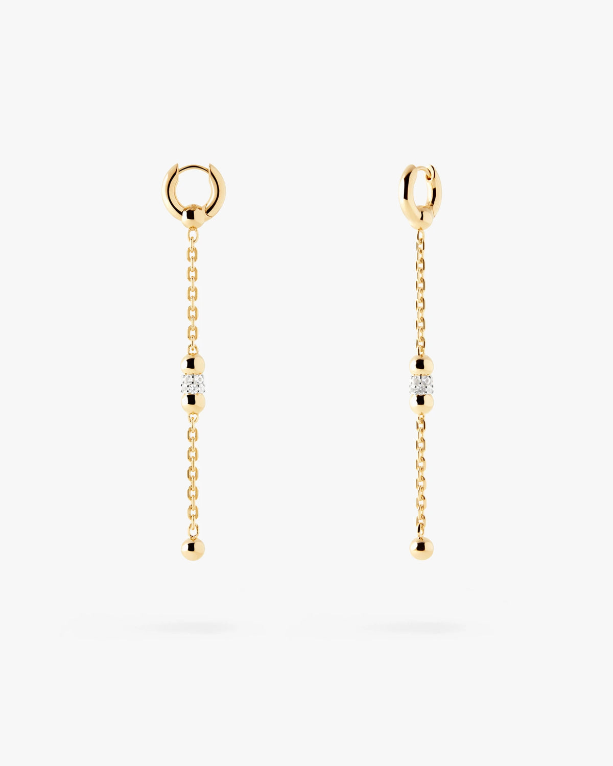Gloss Chain Hoops