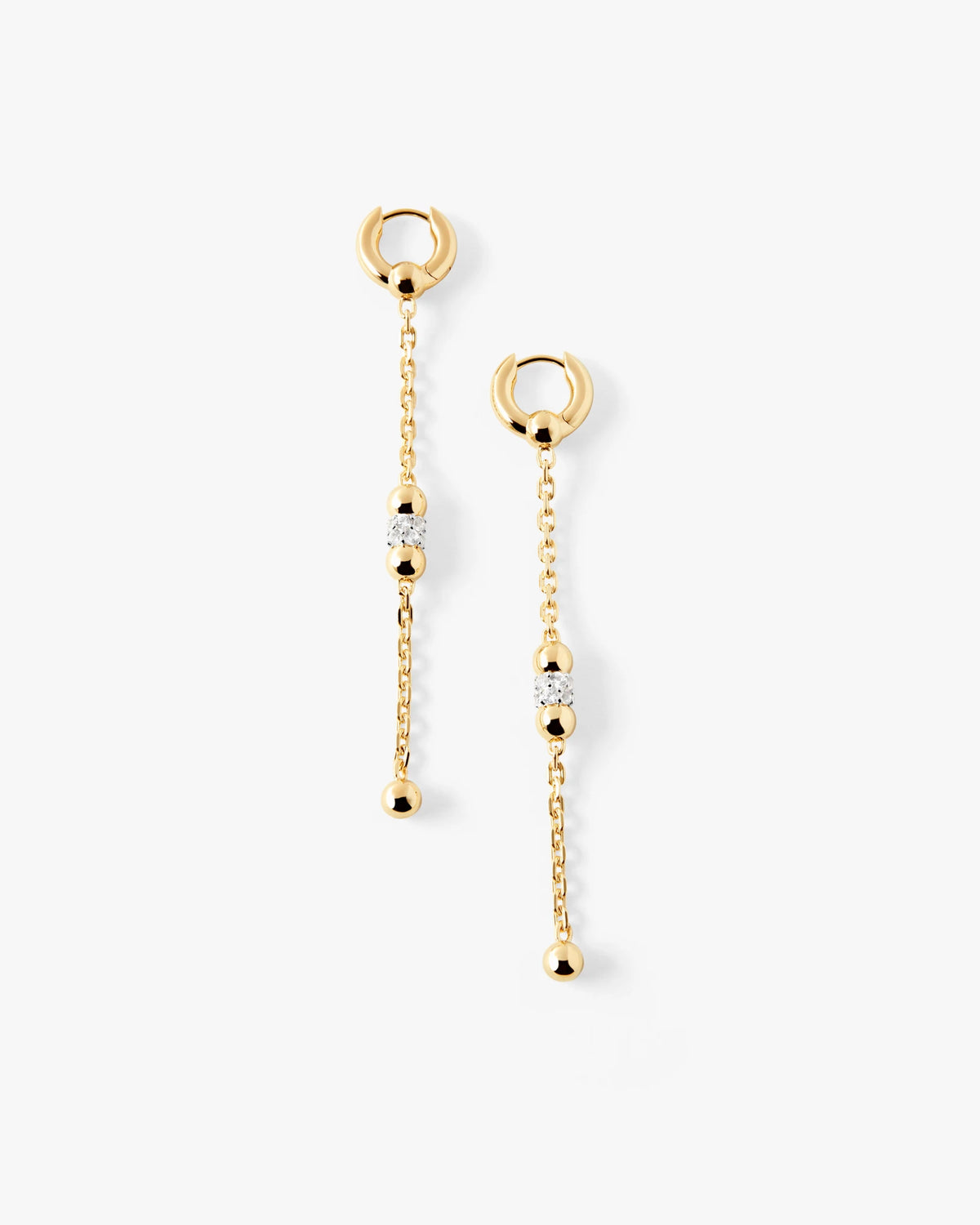 Gloss Chain Hoops