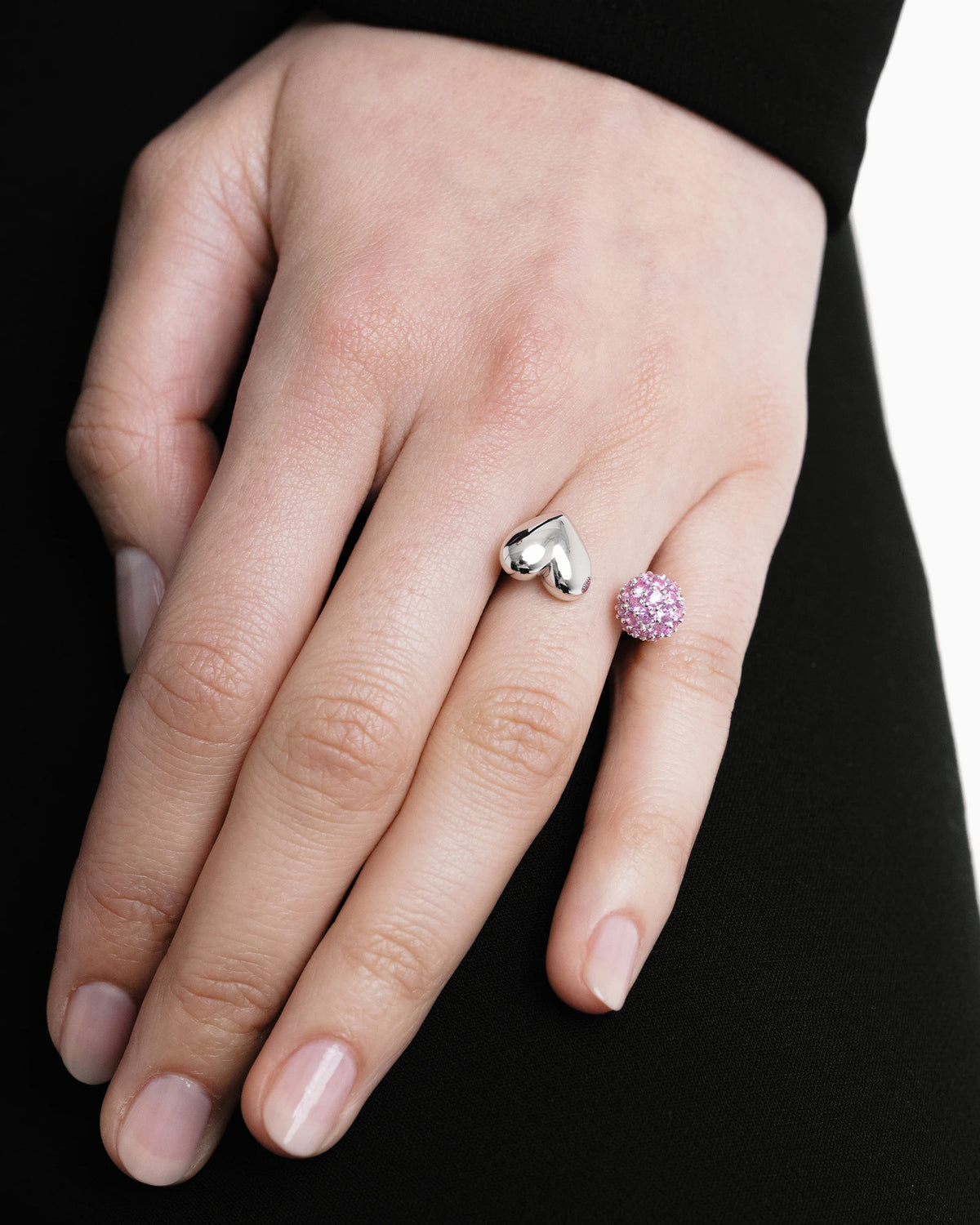 Gloss Heart Ring
