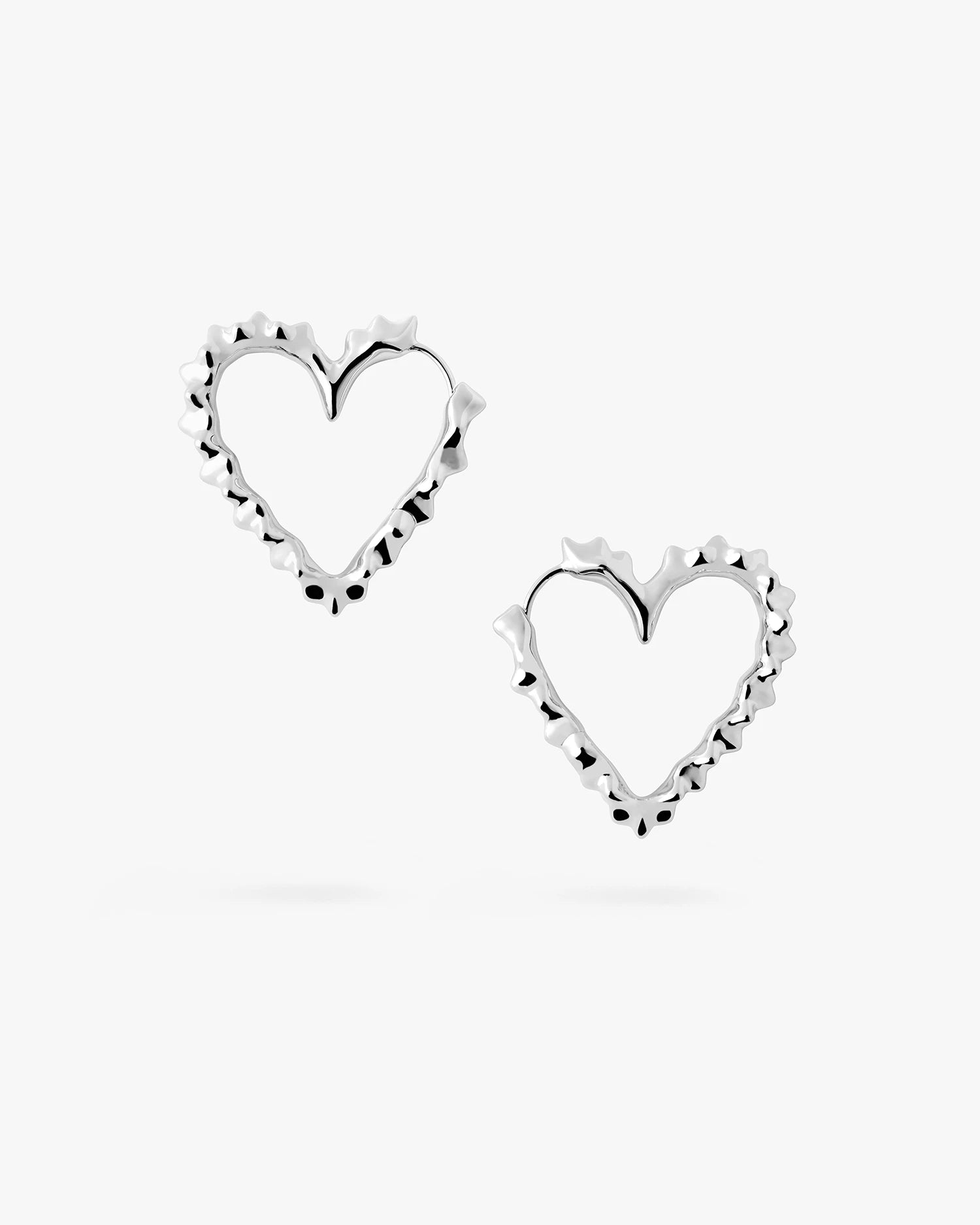 Icon Heart Hoops - NATALIE GRASSI