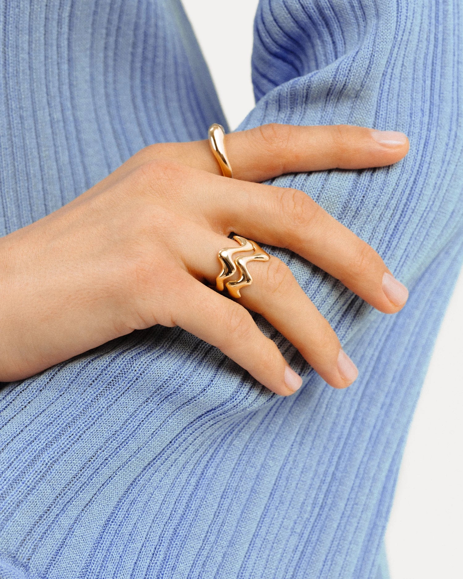 Poise Double Ring