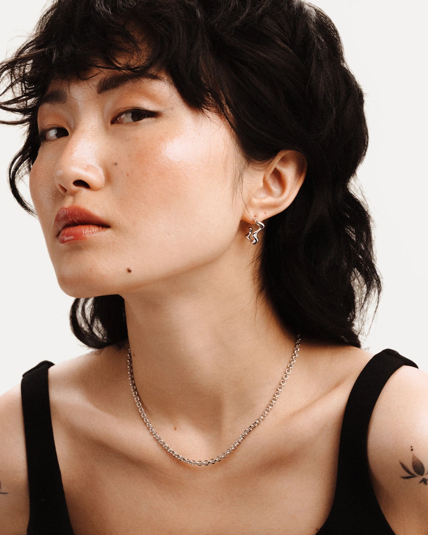 Poise Wave Creolen - Klein