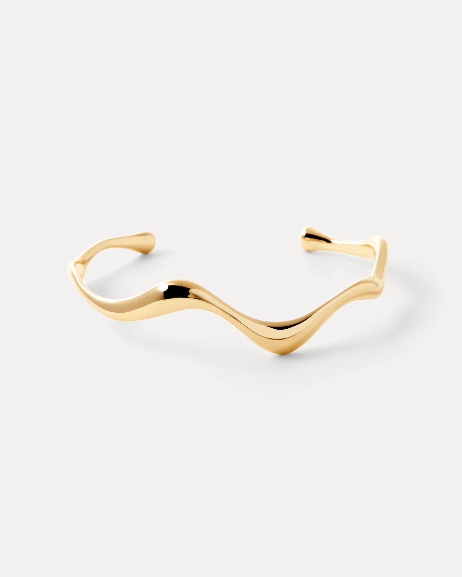 Poise Wave Cuff Bangle