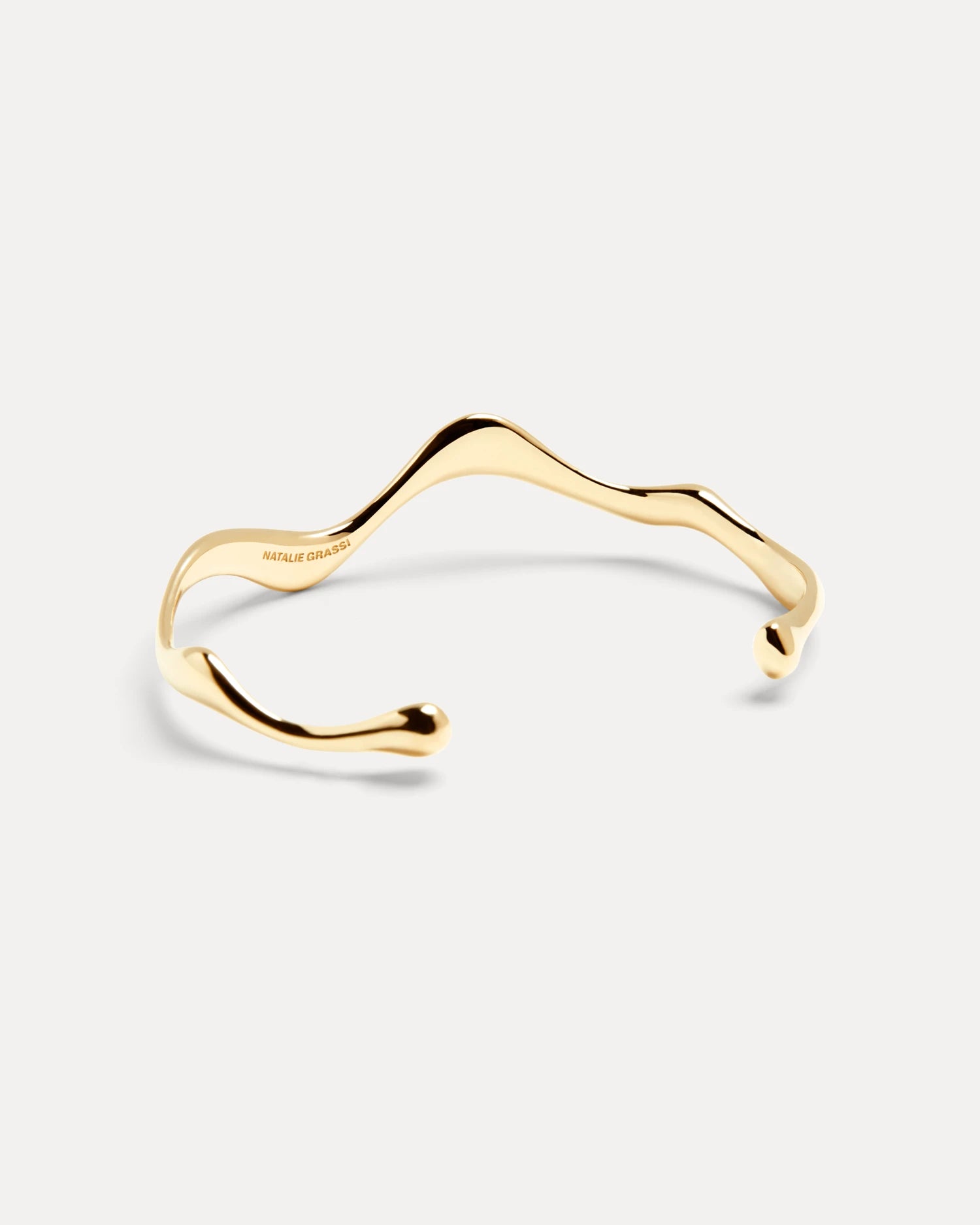 Poise Wave Cuff Bangle
