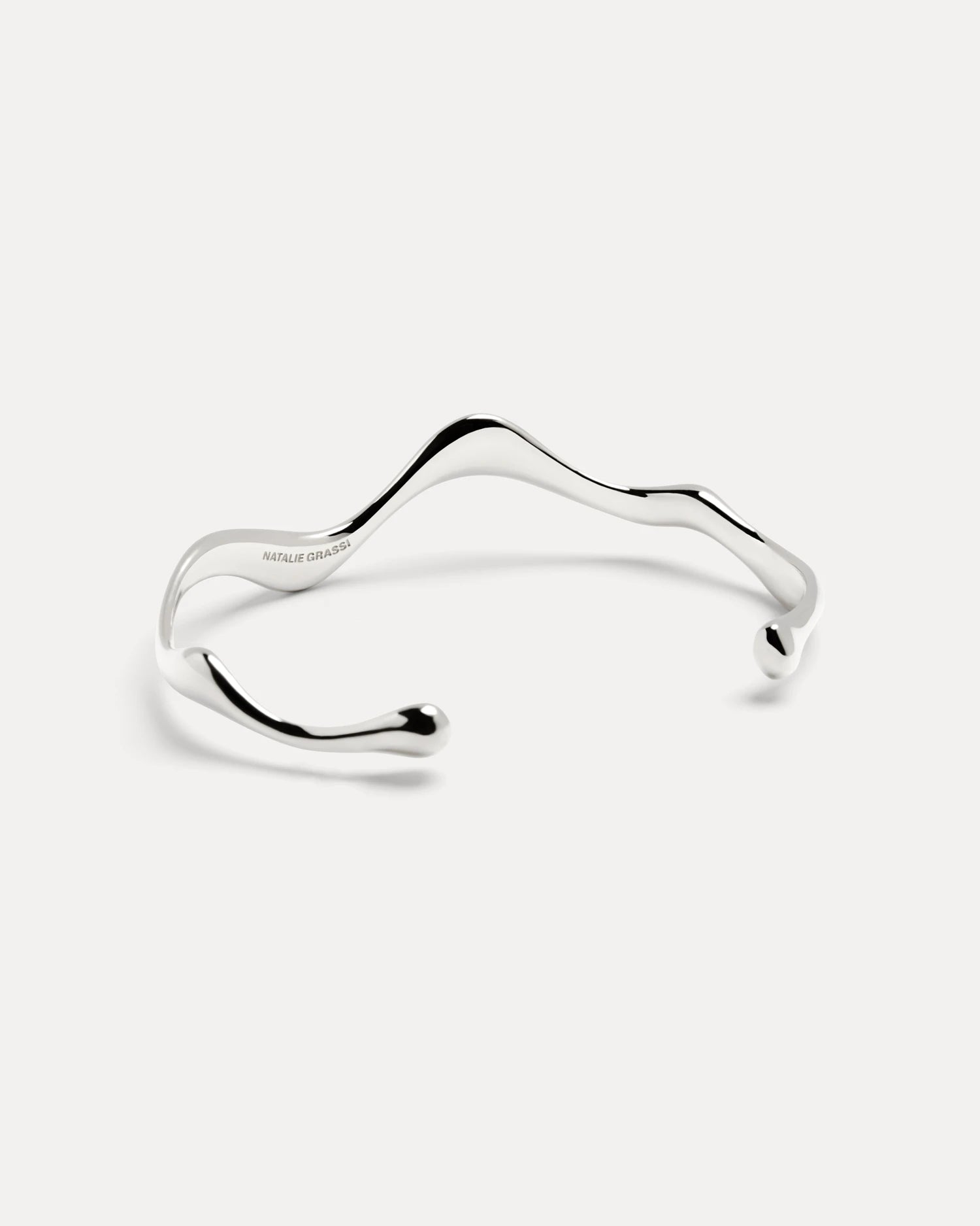 Poise Wave Cuff Bangle