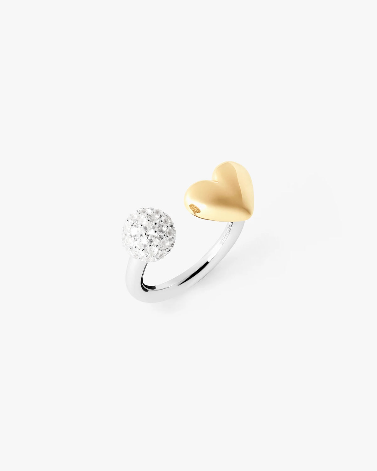 Gloss Heart Ring