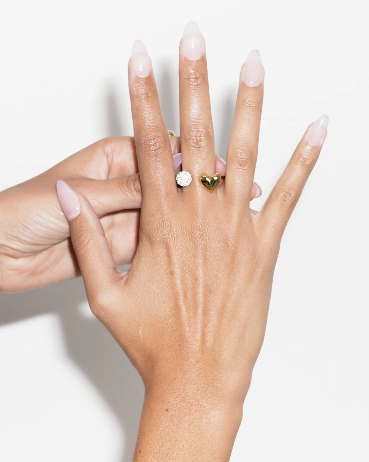 Gloss Heart Ring