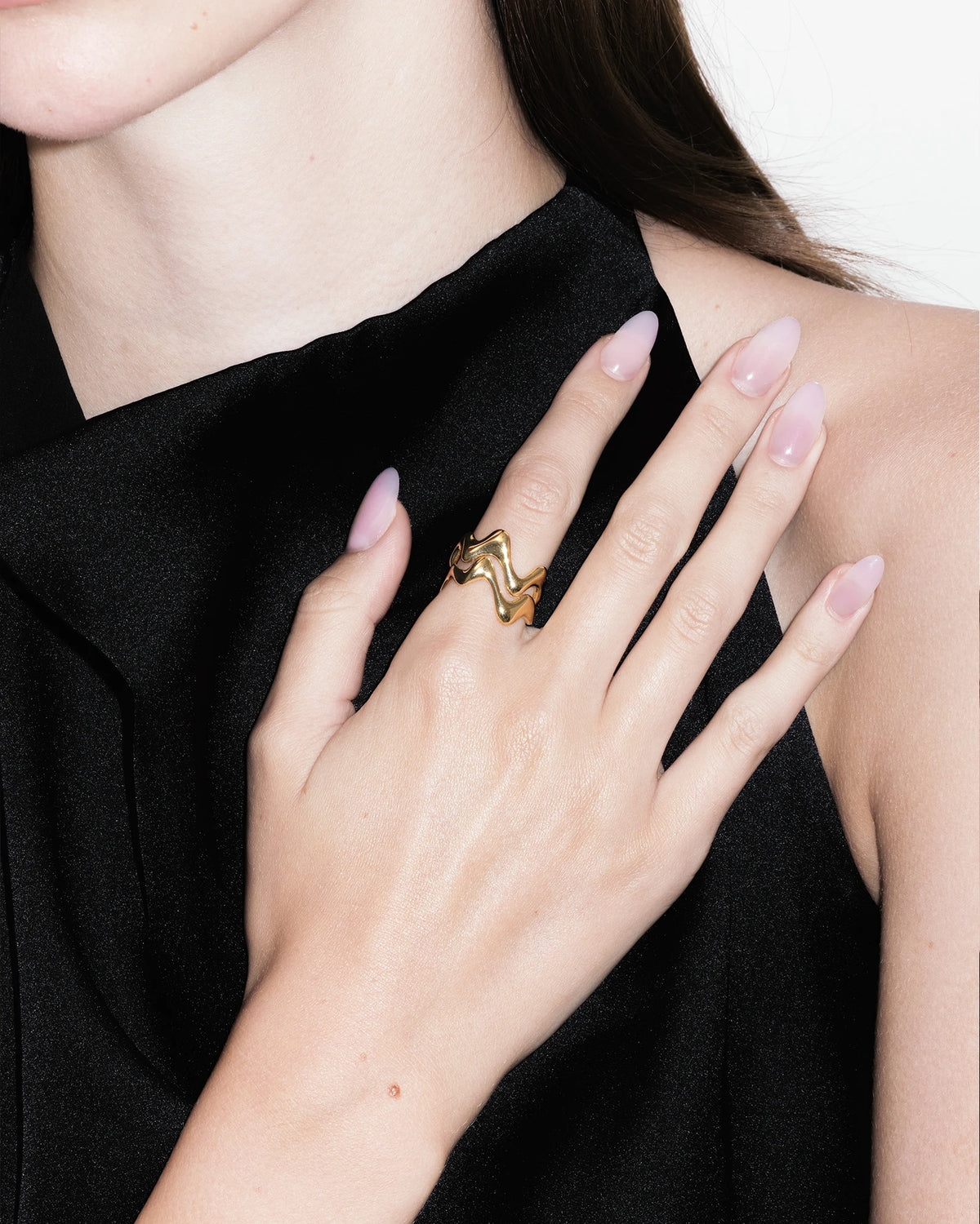 Poise Double Ring