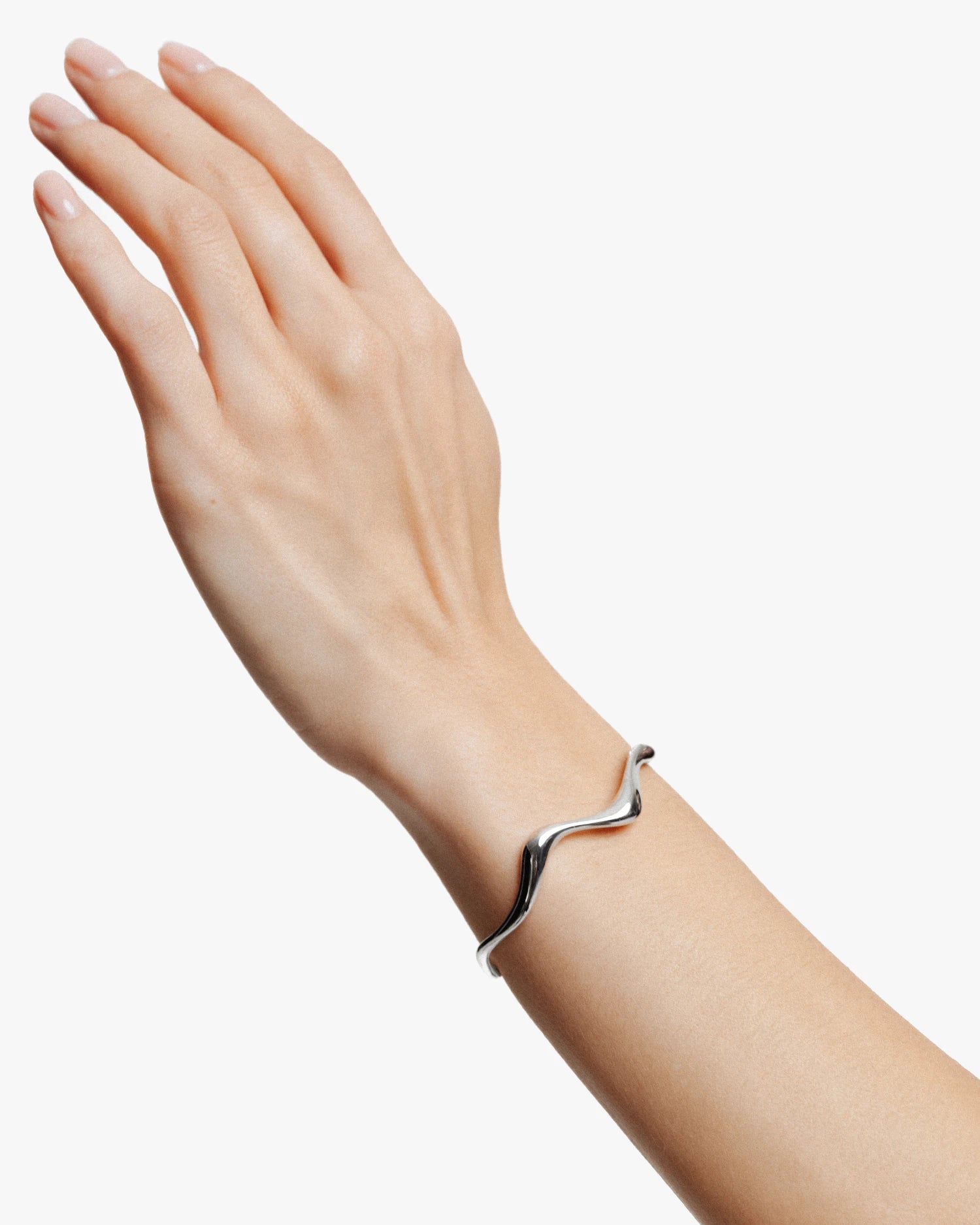 Poise Wave Cuff Bangle