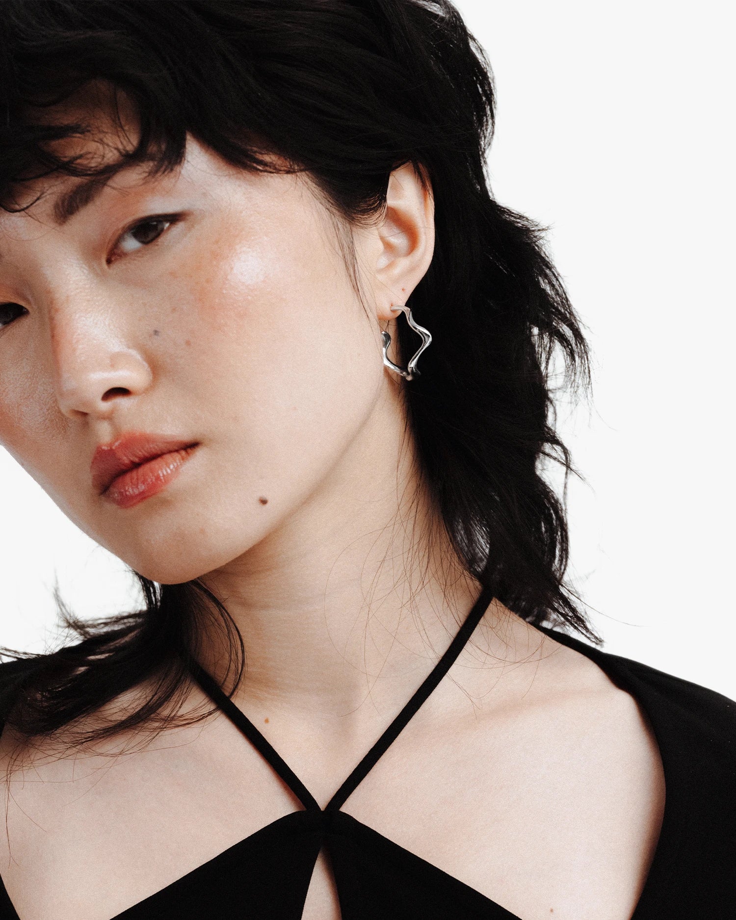 Poise Wave Creolen - Groß