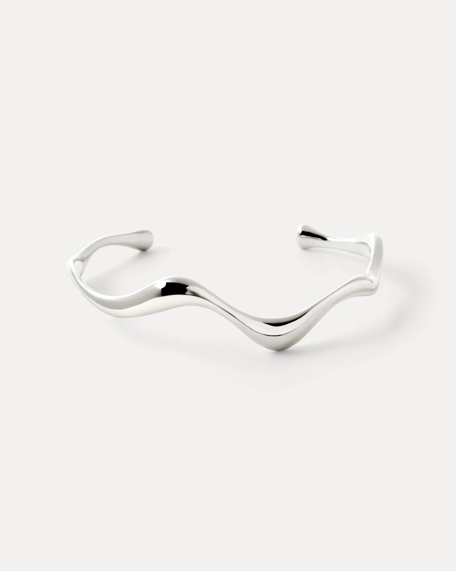 Poise Wave Cuff Bangle